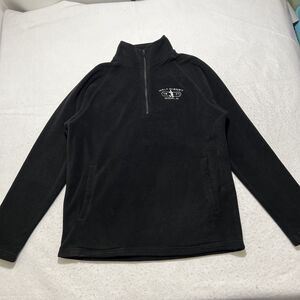 Disney Parks Men's Small 1/4 Zip Fleece Pullover Sweatshirt Jacket 1971 Mickey